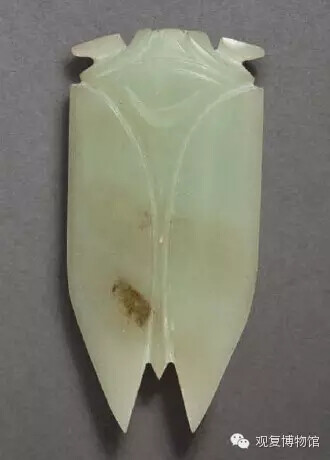 汉 青玉蝉