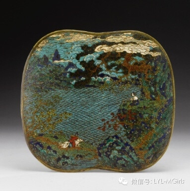 景泰蓝搪瓷牌匾，明代