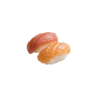 三文鱼寿司白底头像