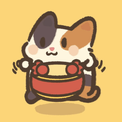 卡通猫咪情头