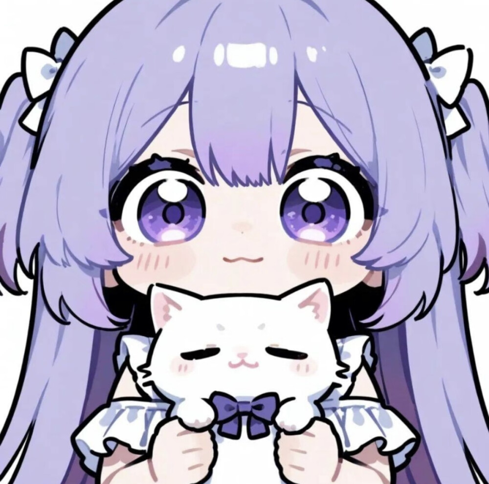 可爱猫咪少女头