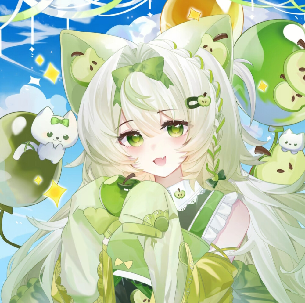 公开摸鱼 青苹果小猫