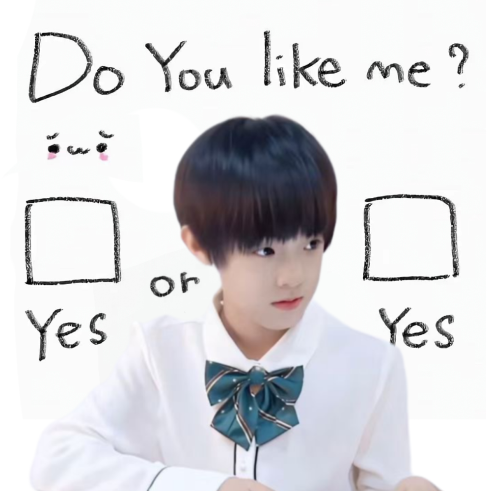 Do you like me?qwq
