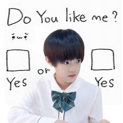 Do you like me?qwq