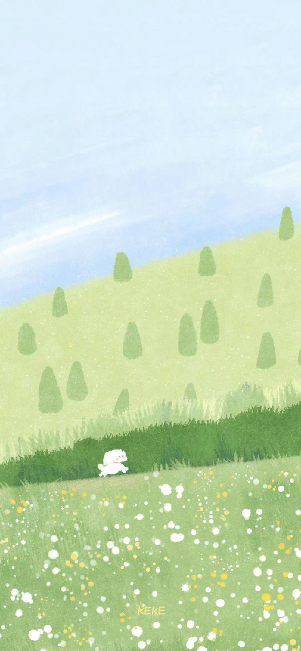 清新简约聊天背景，个性壁纸，锁屏壁纸，来自网络侵删