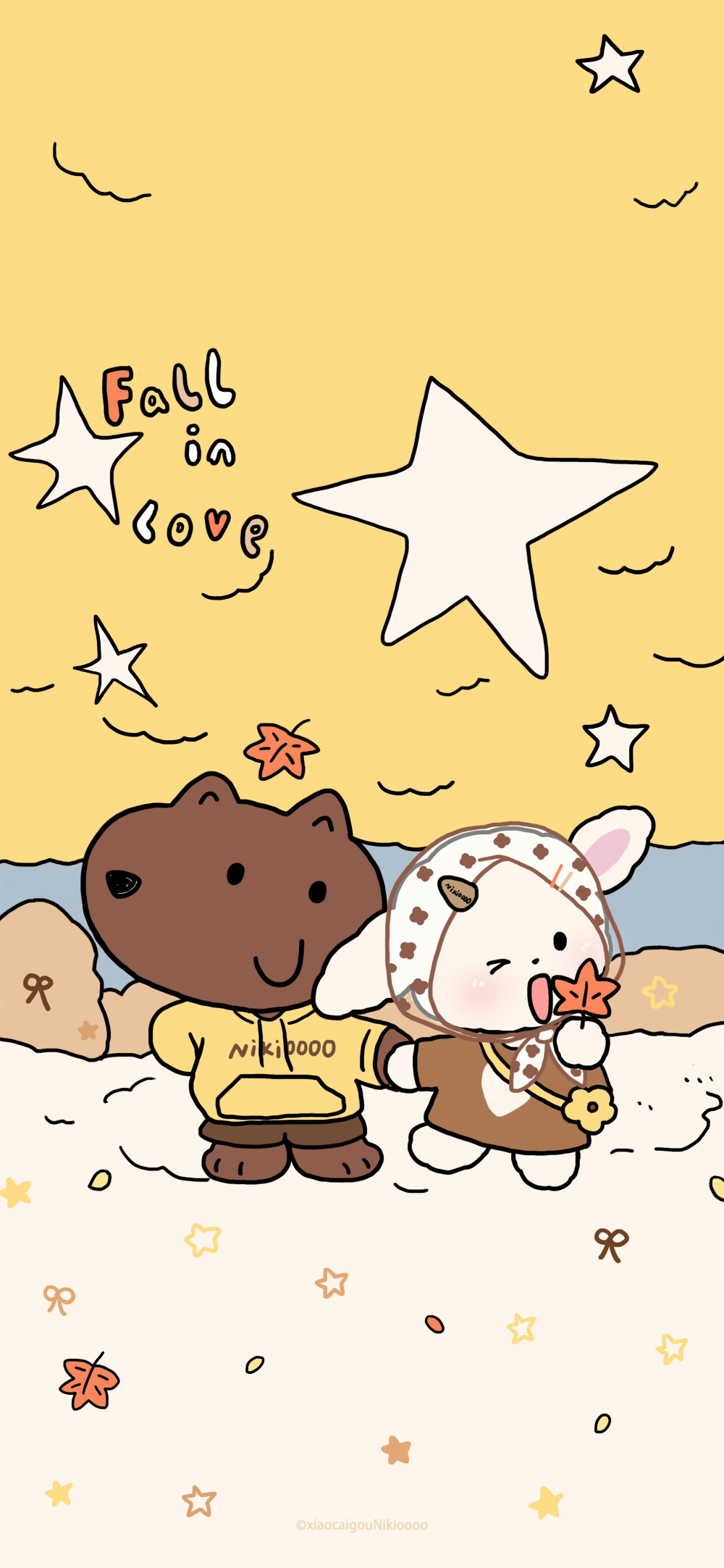 秋日锁屏/壁纸
cr.@小菜狗Nikioooo