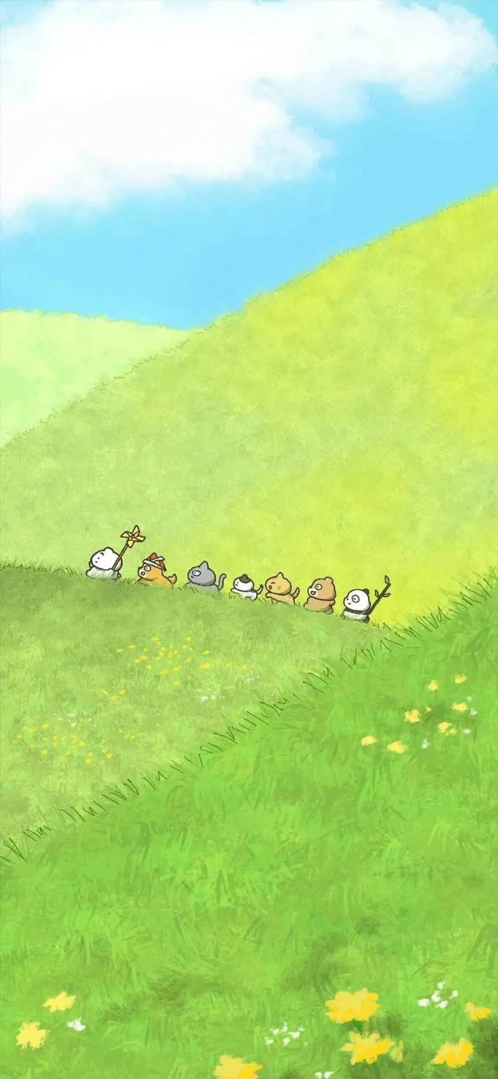 清新简约聊天背景，个性壁纸，锁屏壁纸，来自网络侵删