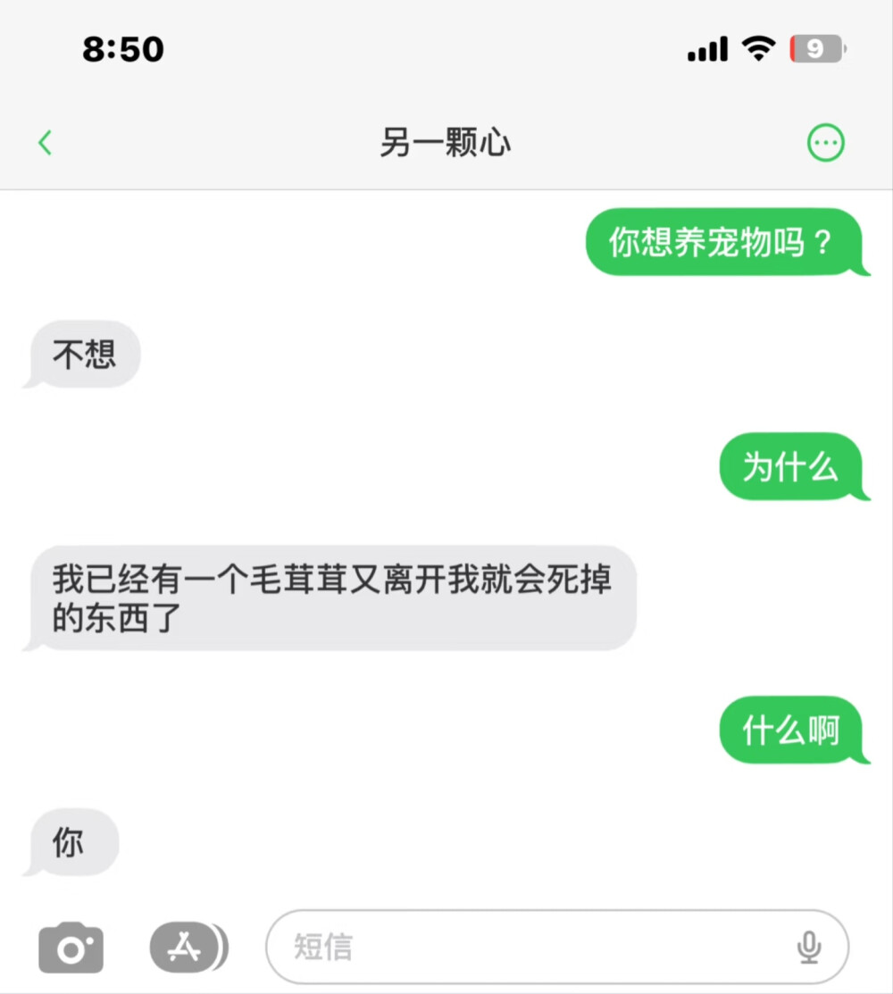 毛绒心
