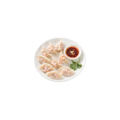 水饺白底头像