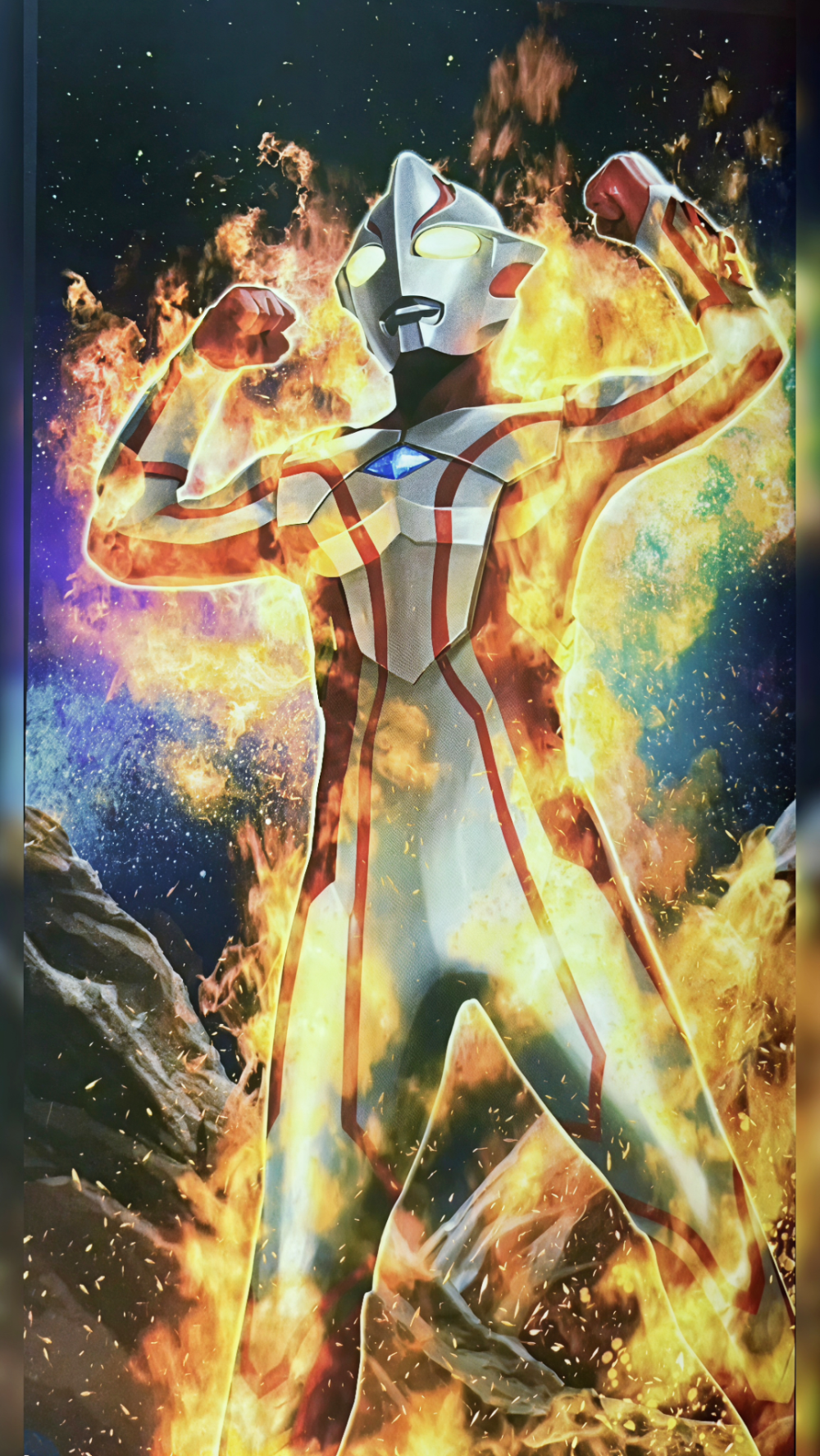 梦比优斯奥特曼，梦比姆爆炸。《奥特曼融合激战》。(侵权删)