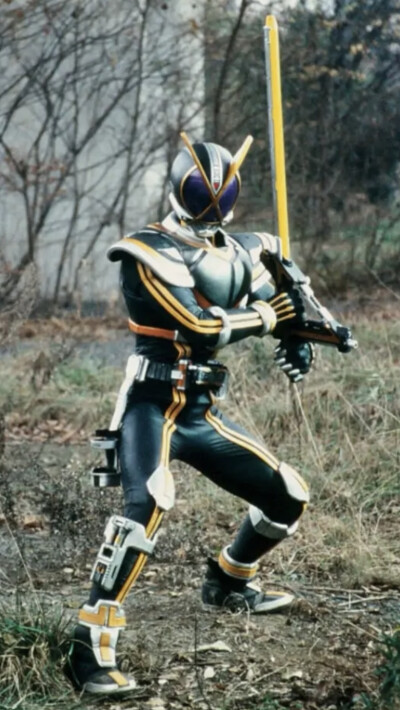 假面骑士凯撒，凯撒刃枪剑。《假面骑士555》系列。(侵权删)