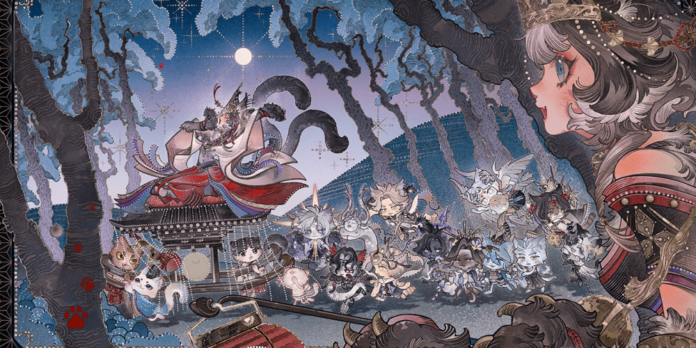 阴阳师 雪御前 妙主九命猫