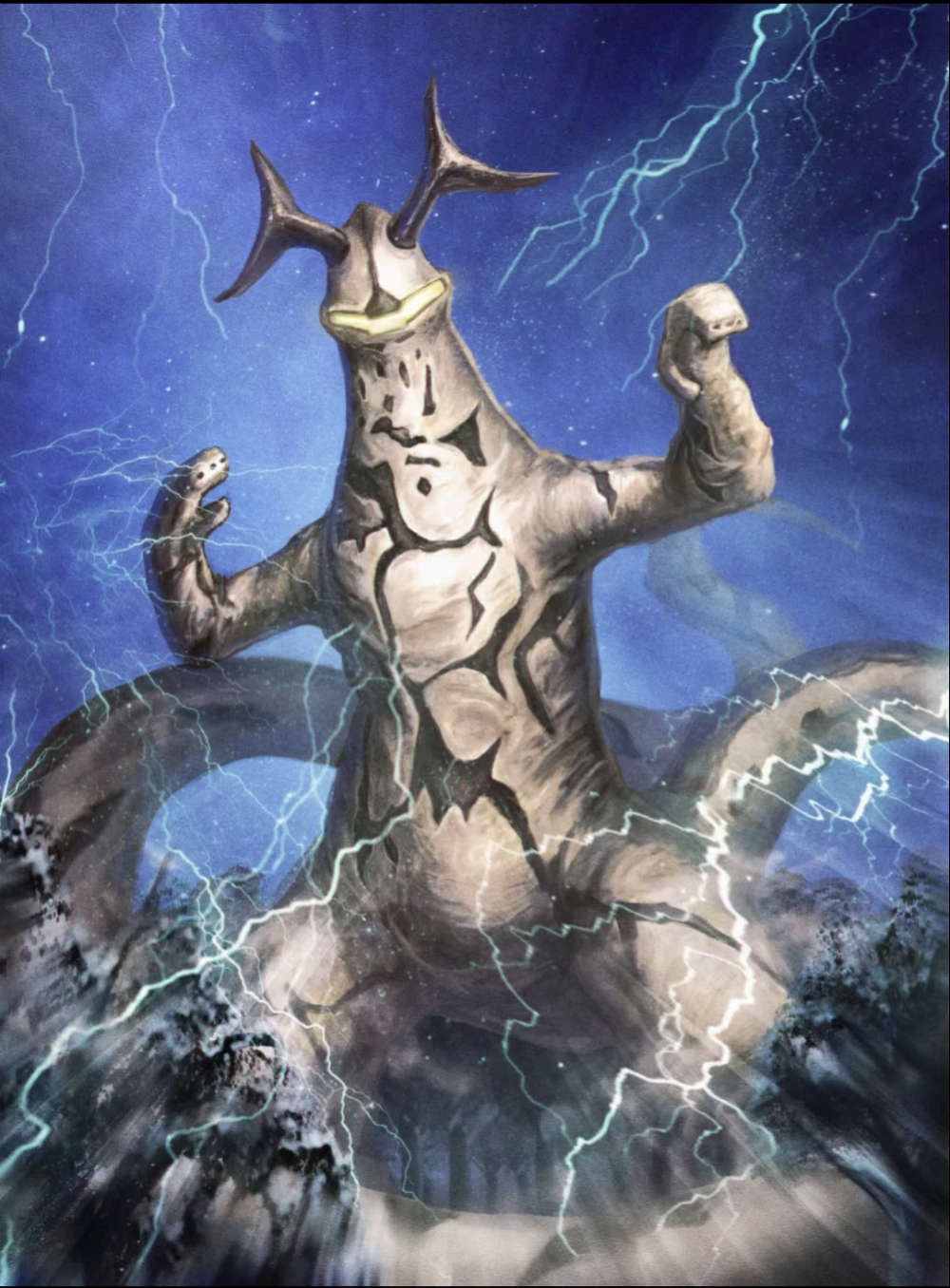 宇宙怪兽，艾雷王。放电攻击。(侵权删)