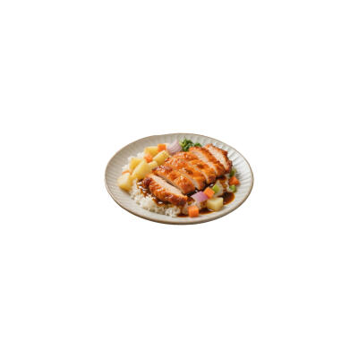 盖饭炒饭白底头像