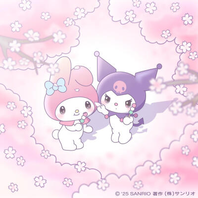 三丽鸥美乐蒂和库洛米
