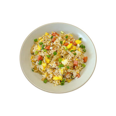 蛋炒饭白底头像