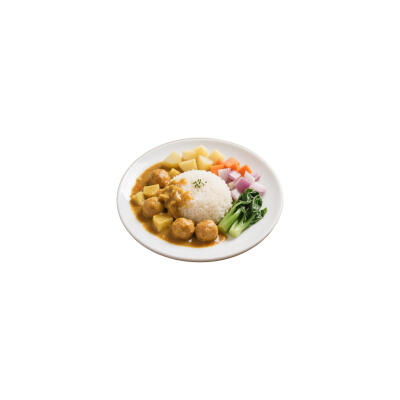 咖喱饭 咖喱面白底头像