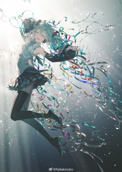 初音未来 18周年贺图
画师见水印