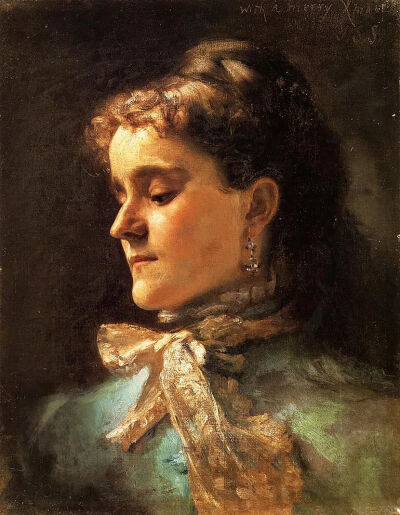 《Emily Sargent_艾米莉·萨金特肖像》