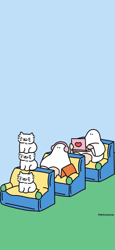 动漫场景壁纸，插画壁纸