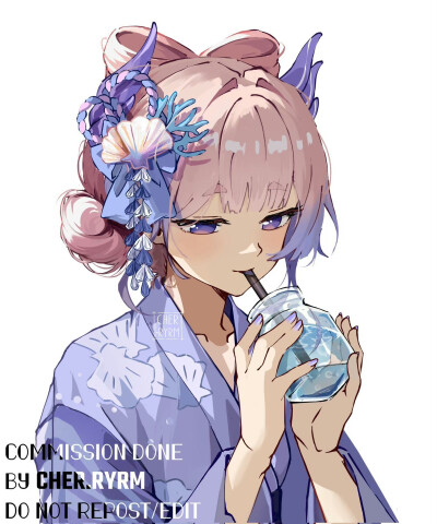 【珊瑚宫心海】
x：ryrmcher