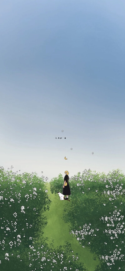 动漫场景壁纸，插画壁纸