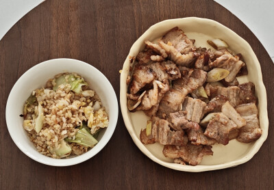 7.27 炒饭 大葱炒肉