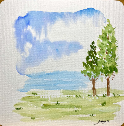 写意水彩