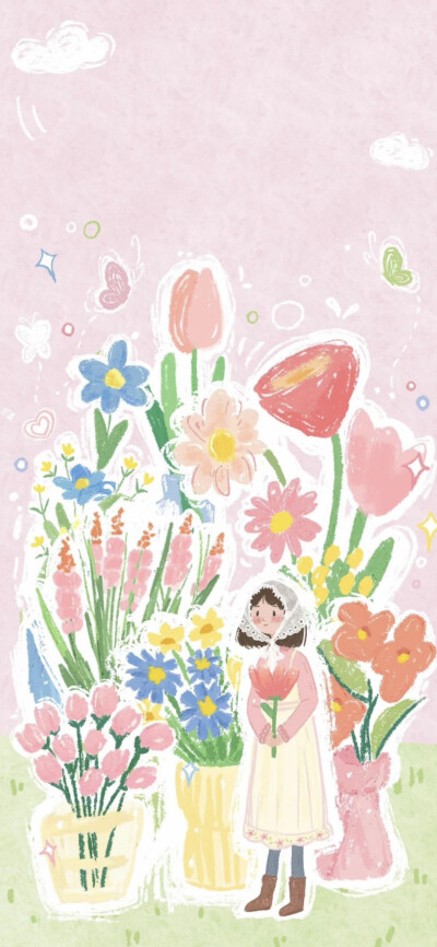 动漫场景壁纸，插画壁纸