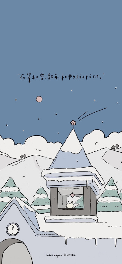 动漫场景壁纸，插画壁纸