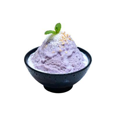 芋泥雪花冰白底头像
