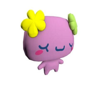 拓麻歌子芙朵吉可爱图