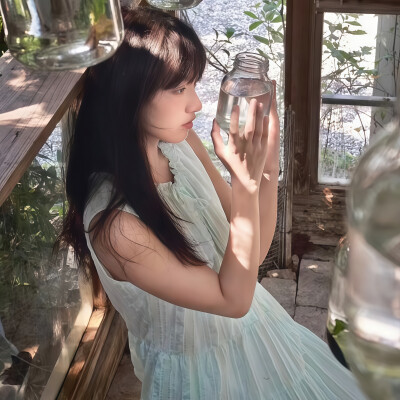 干净 女头