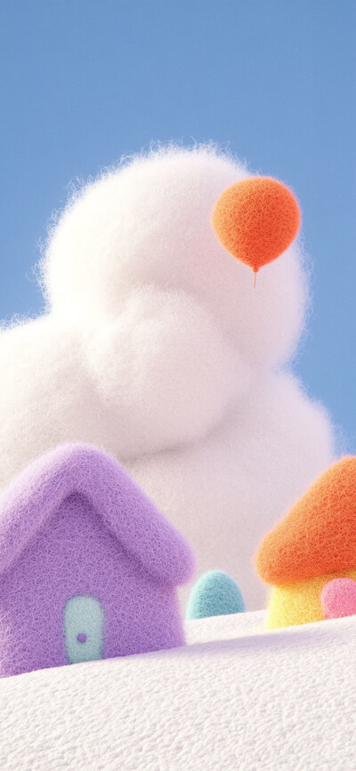 可爱毛茸茸壁纸