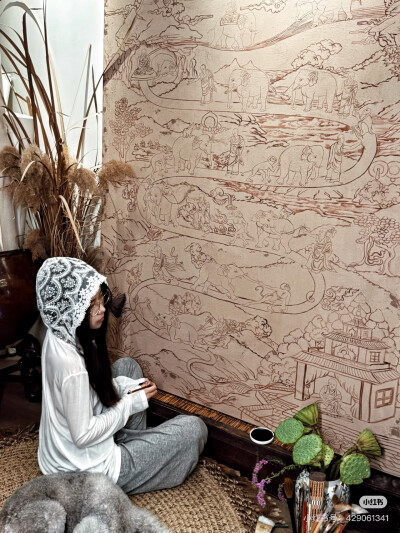 画画