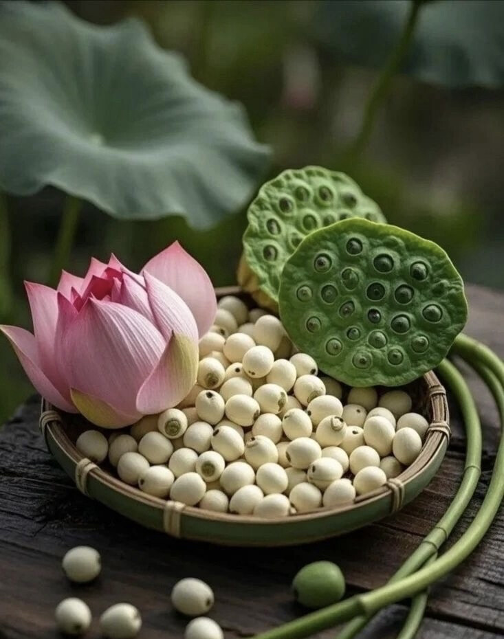 荷叶翩翩遮炎阳，细品茶香伴蝉声。
遁入荷塘幽深处，半日闲逸做仙乡。