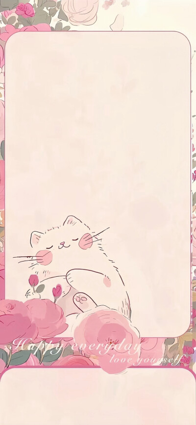 白色猫咪 壁纸套图