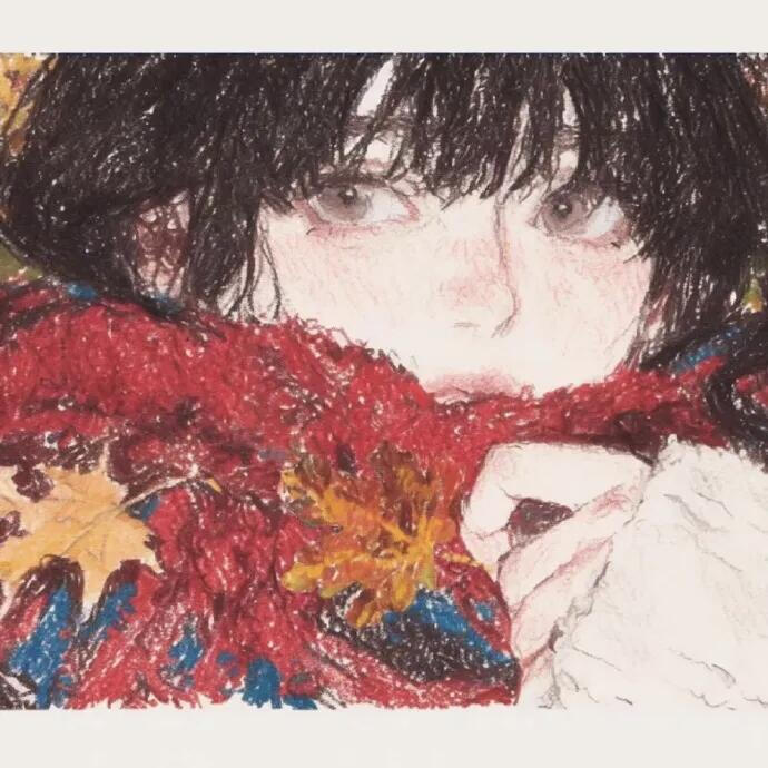 文艺情头，手绘风