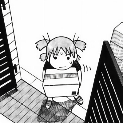 黑白漫画/女生头像