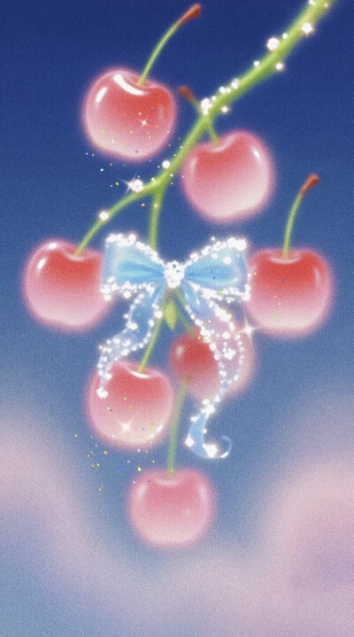 水晶樱桃系列 壁纸分享 