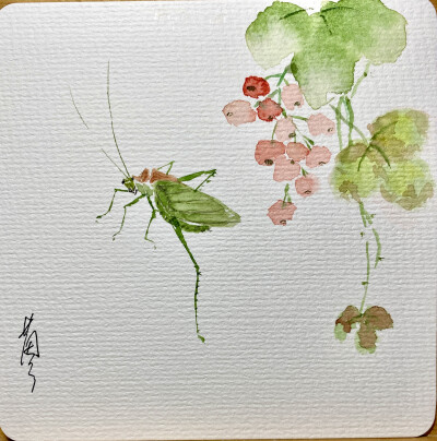 写意水彩