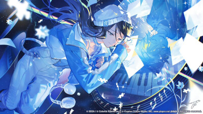 来源@Project_SEKAI搬运
『即便如此我们也不会放弃歌唱』
illust：岩本ゼロゴ（x：@iwamoto_05）