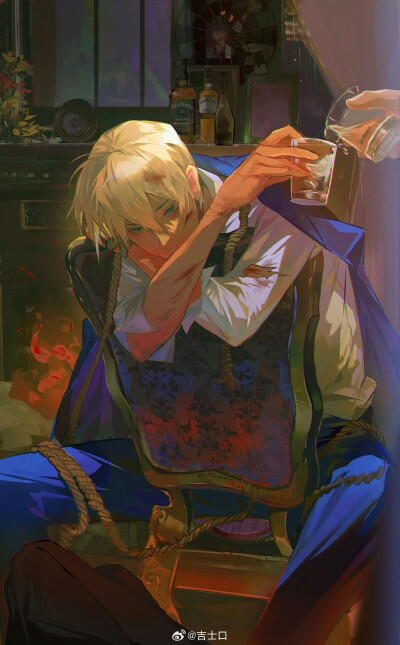 名侦探柯南人物插画绘画线稿黑白手绘头像素描临摹细节几何素材风格个性
@吉士口