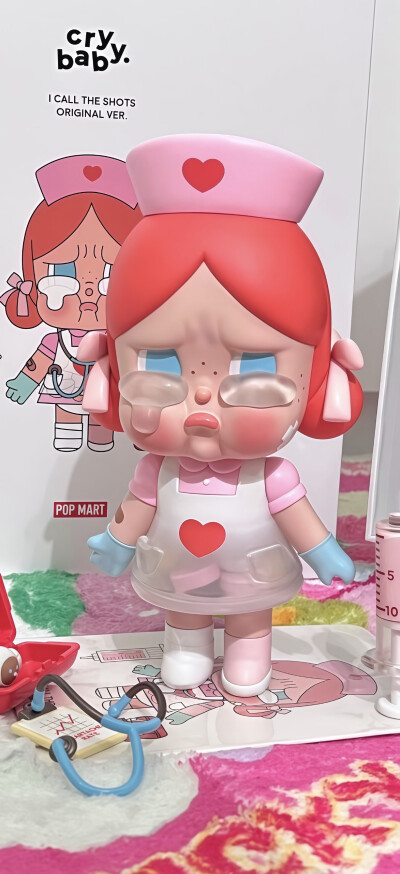 泡泡玛特哭娃
