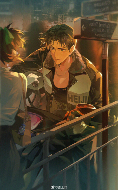 名侦探柯南人物插画绘画线稿黑白手绘头像素描临摹细节几何素材风格个性
@吉士口