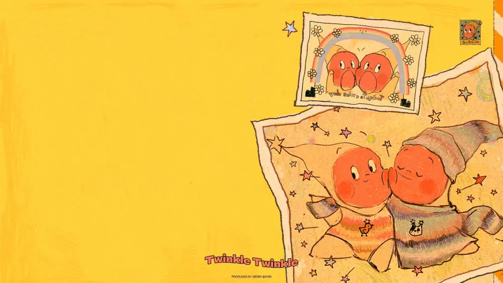 twinkletwinkle星星人壁纸，搬运来自G195潮流壁纸