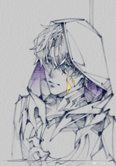 人物插画绘画线稿黑白手绘头像素描临摹细节几何素材风格个性
@冰糖煮庭婷
