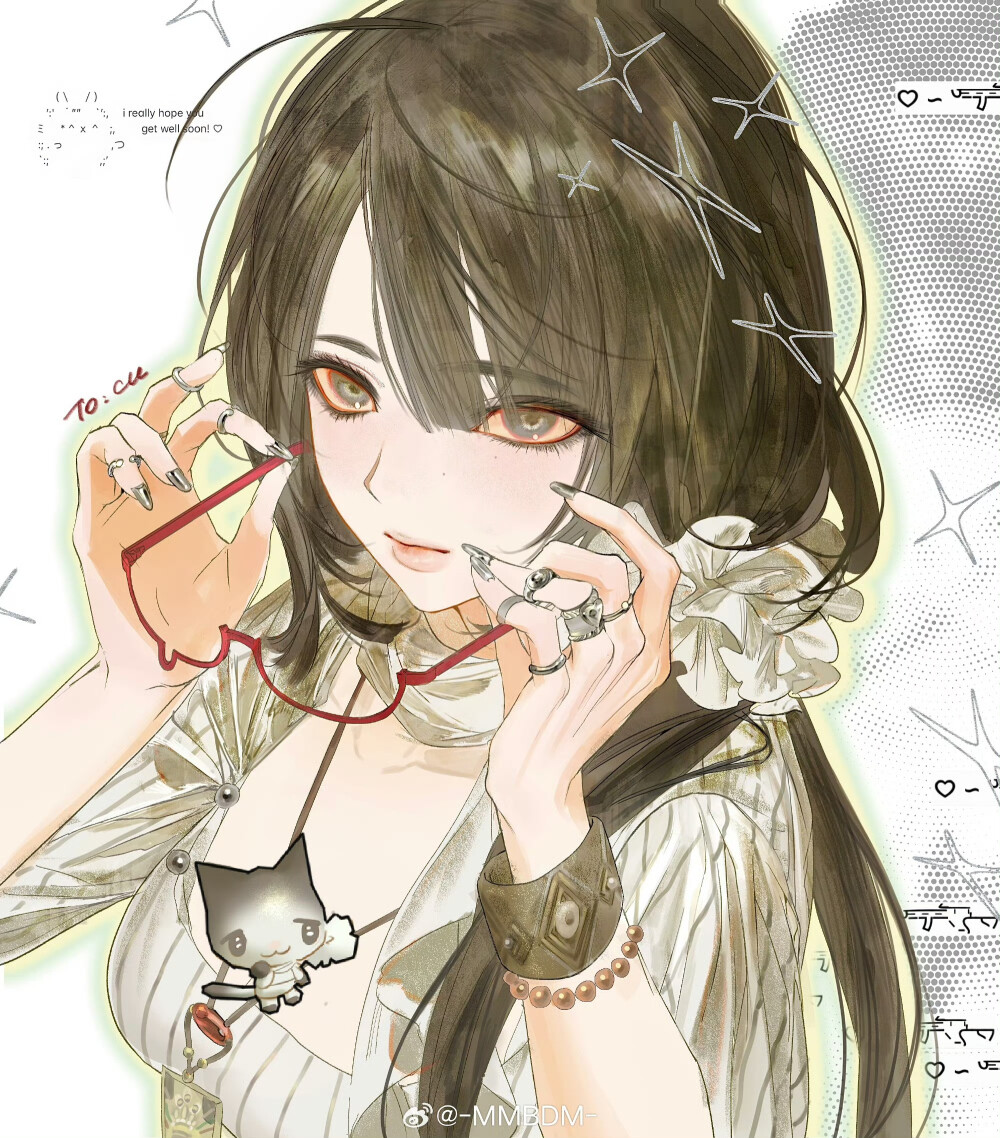 人物插画绘画线稿黑白手绘头像素描临摹细节几何素材风格个性
@mmbdm