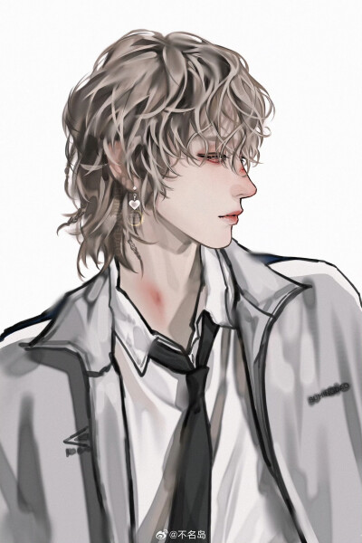 人物插画绘画线稿黑白手绘头像素描临摹细节几何素材风格个性
@不名岛