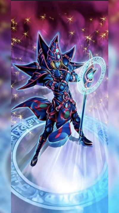 网友自制Diy，AI扩图。仪式召唤，混沌之魔术师。《游戏王决斗怪兽》。(侵权删)